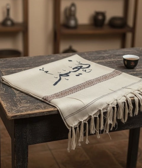 Custom Name Winter  Shawls|White 4